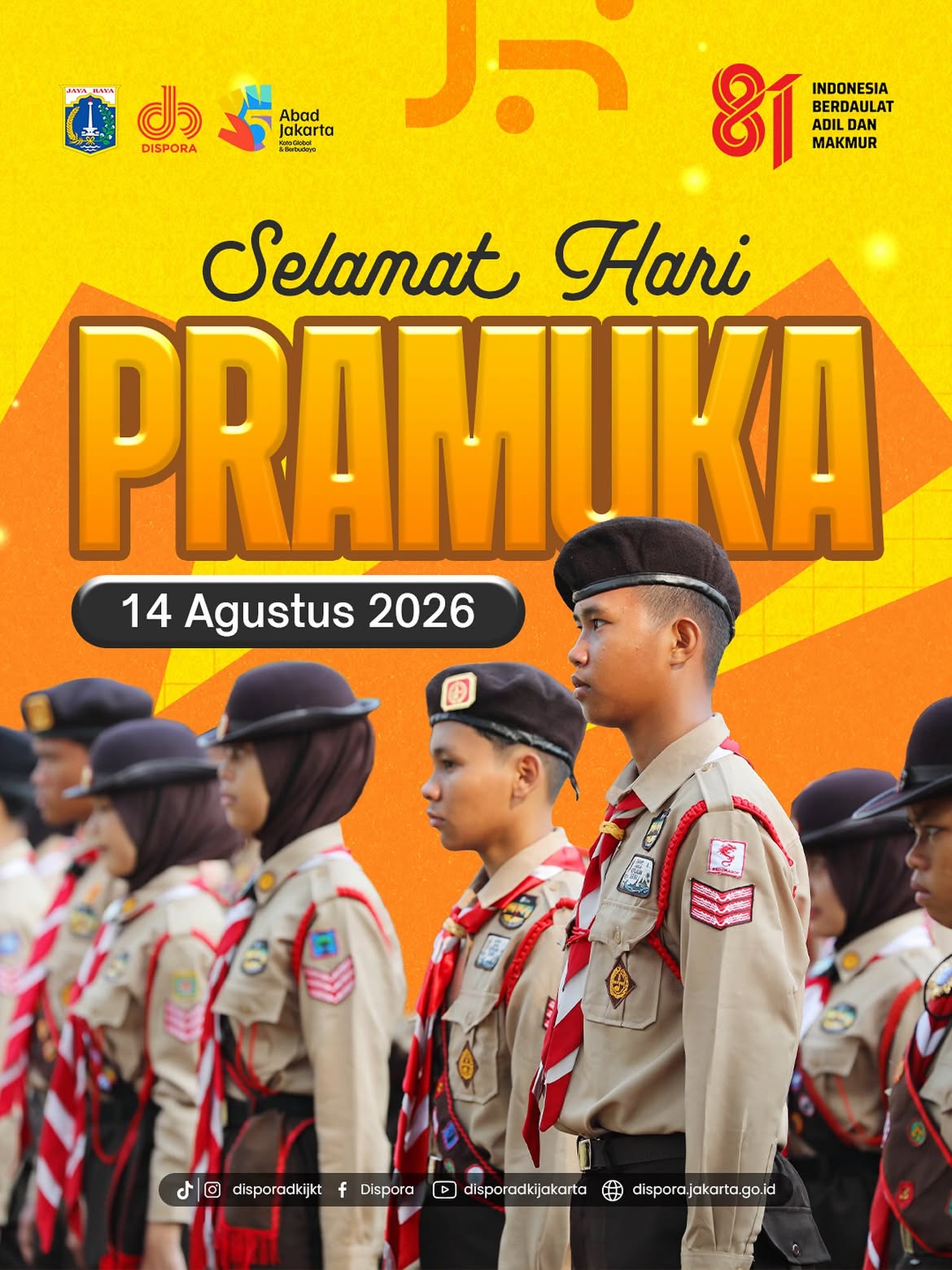 Selamat Hari Pramuka! 🧡